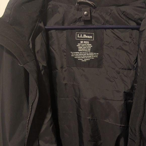 Men's medium LL Bean rain jacket (shell only) - Picture 2 of 3